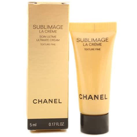 chanel sublimage moisturiser|Chanel sublimage la creme 5ml.